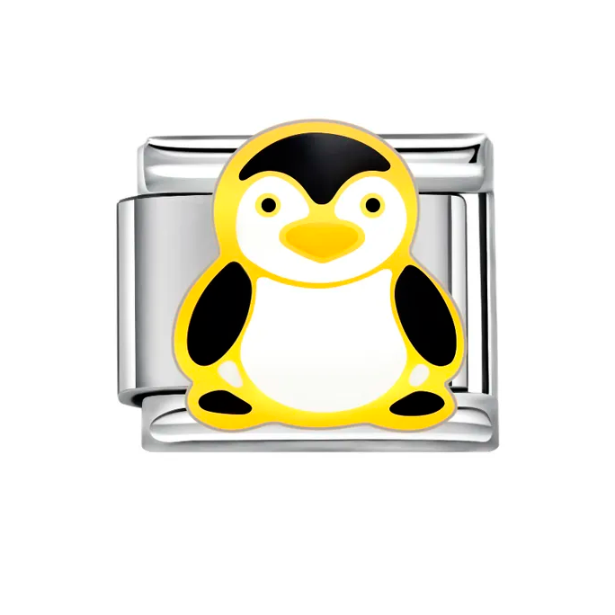 Charm Italian Bracelet Pinguino