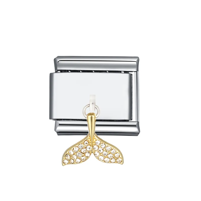 Charm Italian Bracelet Cola de Sirena