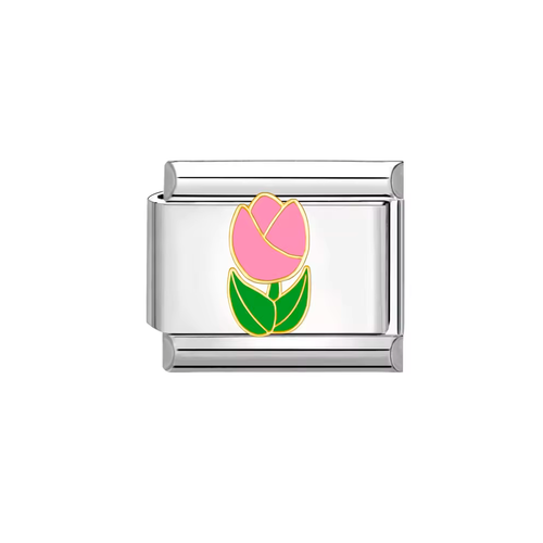 Charm Italian Bracelet Tulipan