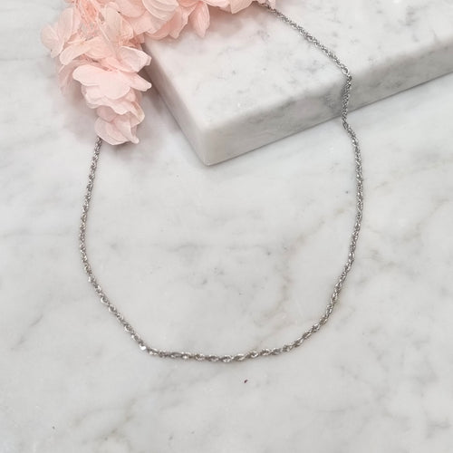 Collar Plata .925 Torcido