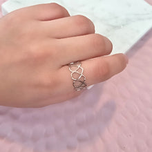 Cargar imagen en el visor de la galería, Anillo Acero Inoxidable Corazon
