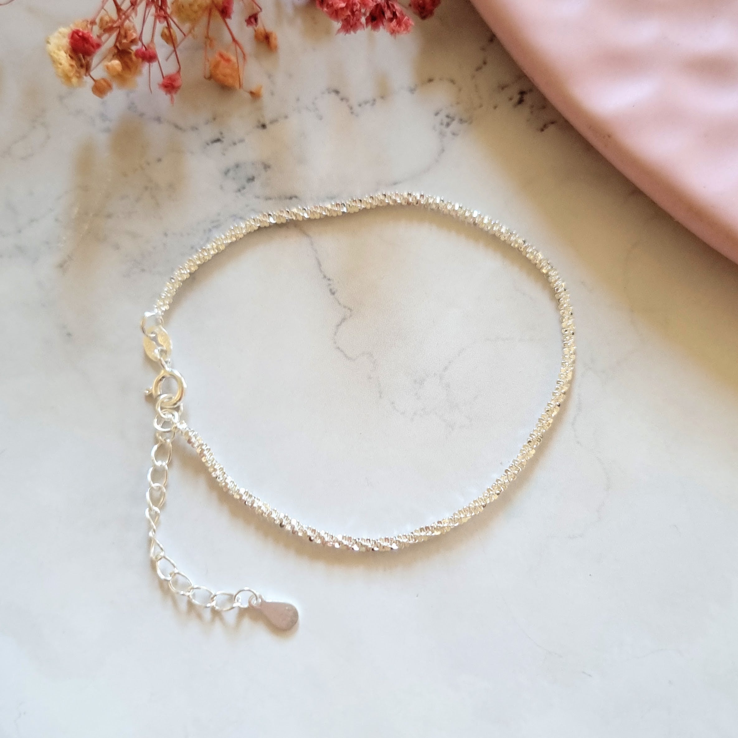 Pulsera Plata .925 Delgada