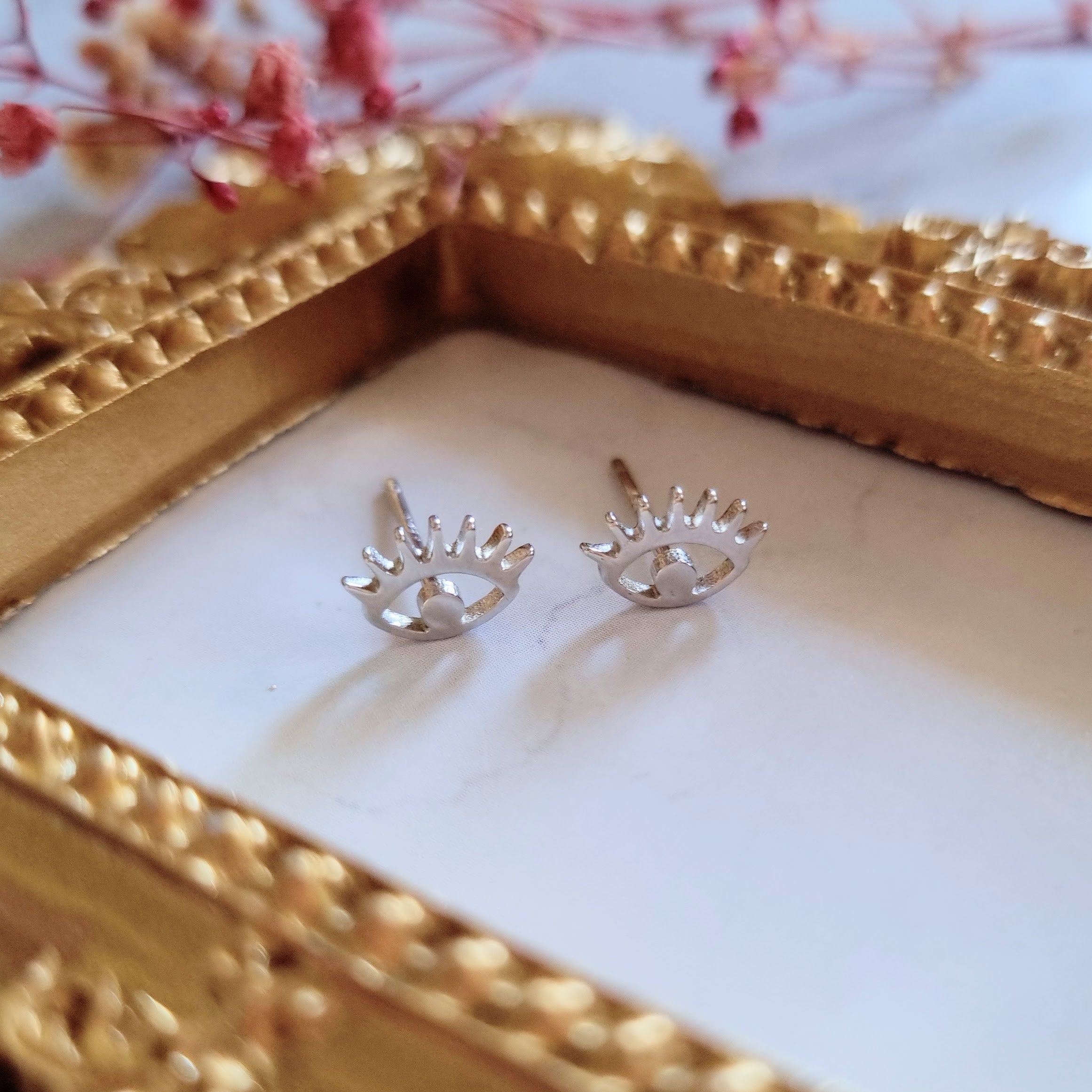 Aretes Plata 925 Ojito