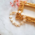 Pulsera Chapa de Oro con Estrellas de Madre Perla