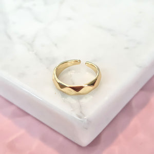 Anillo Acero Inoxidable Vertices