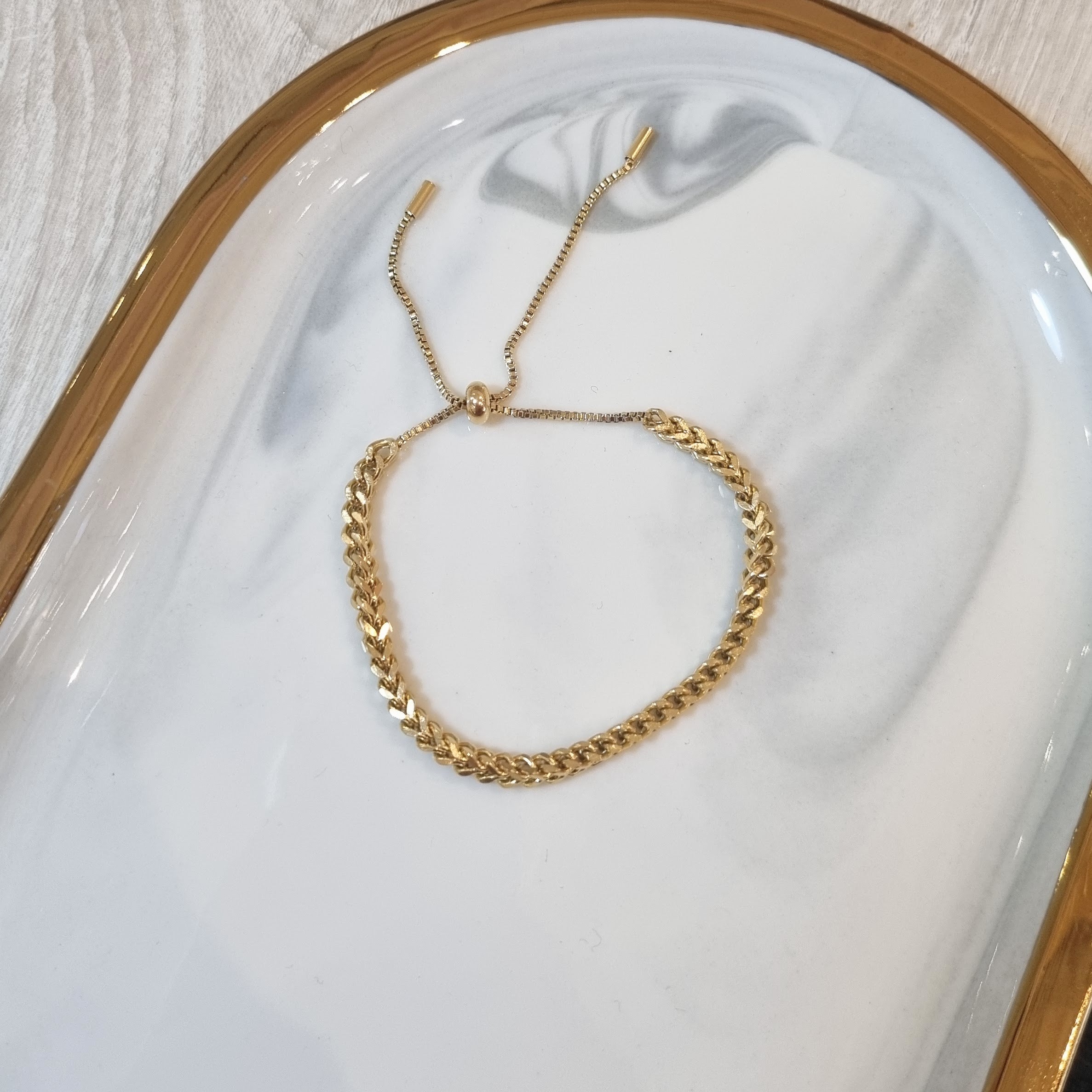 Pulsera Acero Inoxidable Torsal Ajustable