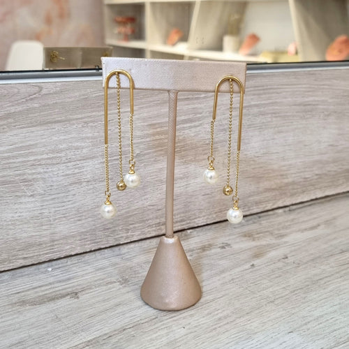 Aretes Acero Inoxidable Arco