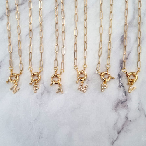 Collar Acero Inoxidable Inicial Timon
