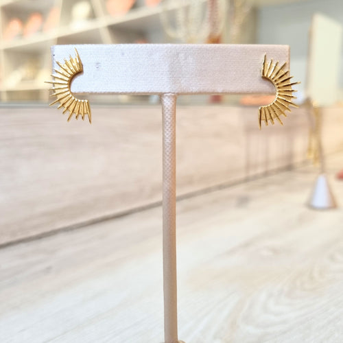 Aretes Acero Inoxidable Lado