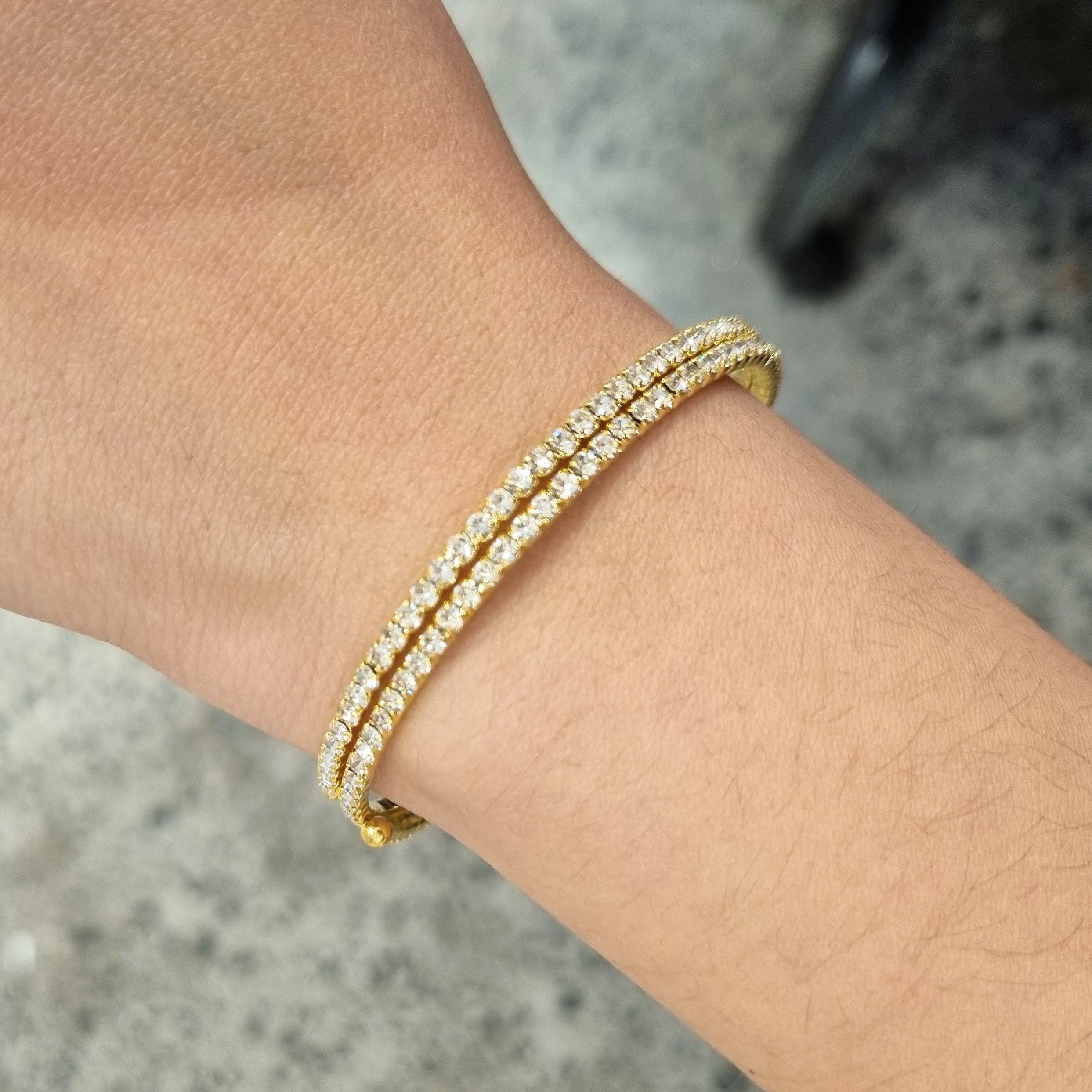 Aro Acero Inoxidabe Cristales mini