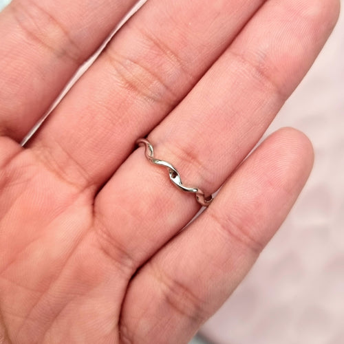 Anillo Plata 925 Torcido