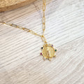 Collar Chapa de Oro Virgen