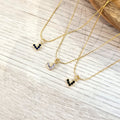 Collar Chapa de Oro Corazon Mini