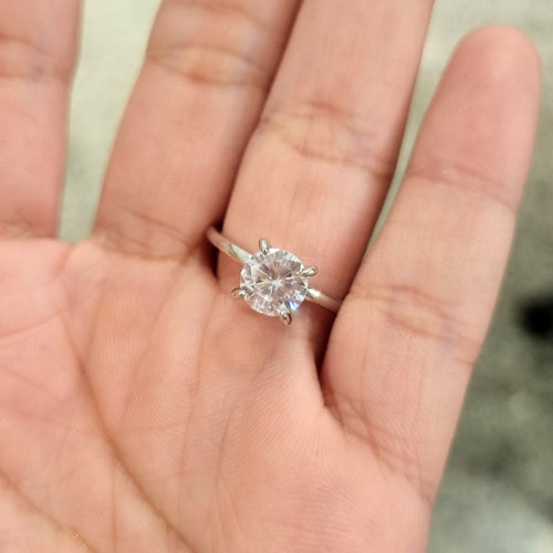 Anillo Plata 925 Solitario