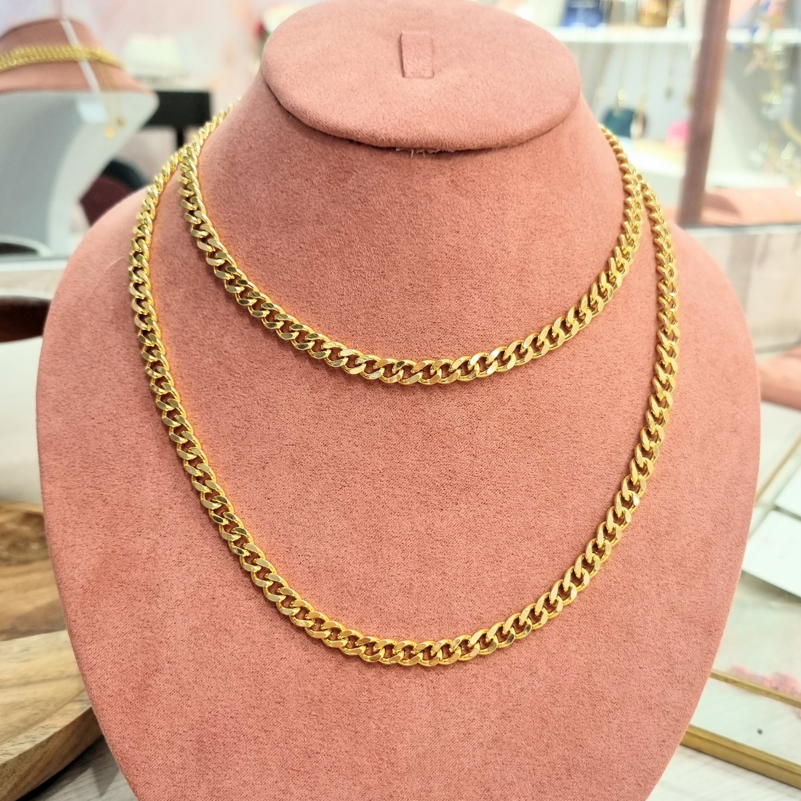 Collar Acero Inoxidable Eslabon