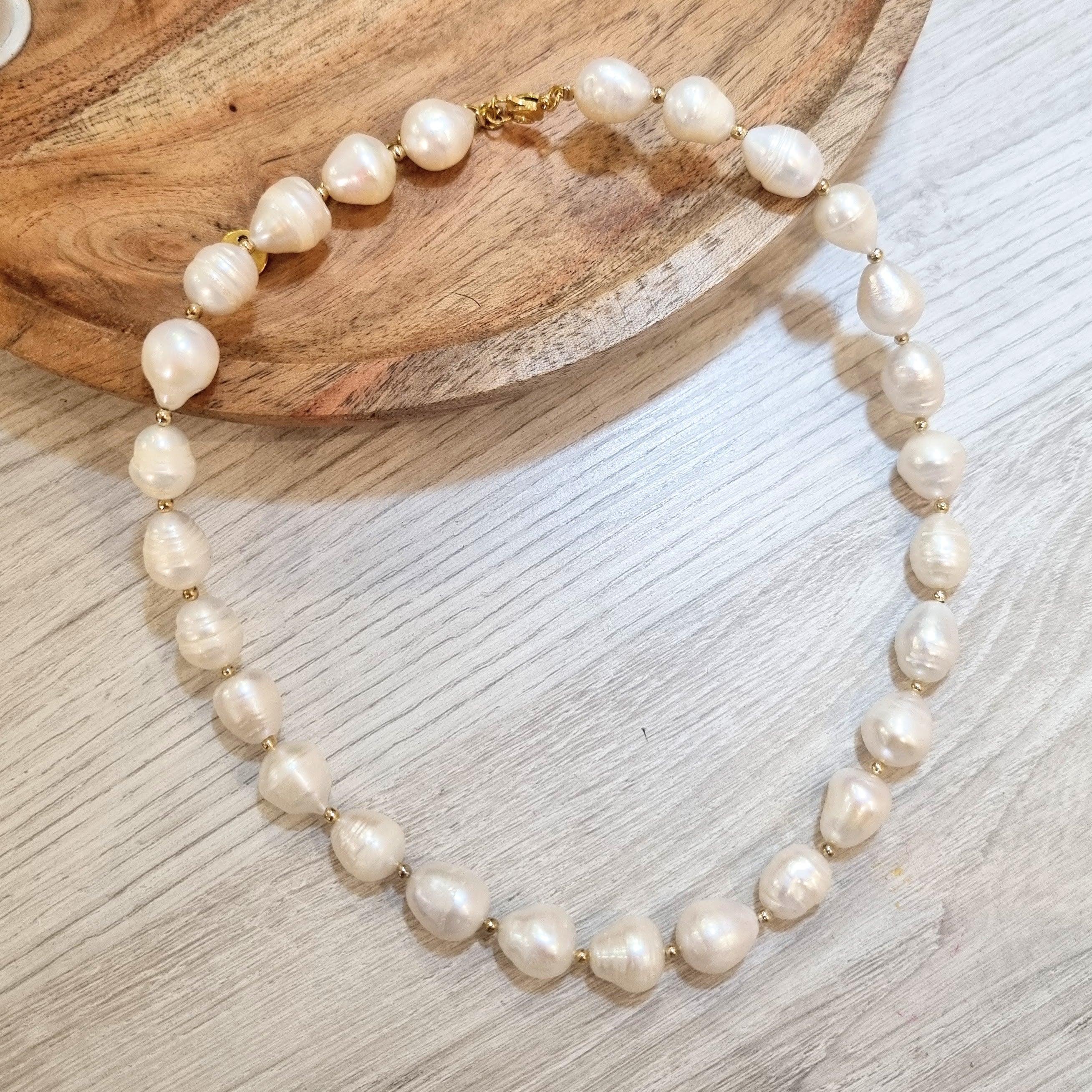 Collar Perlas Grandes