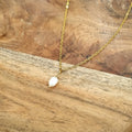 Collar Acero Inoxidable Perla