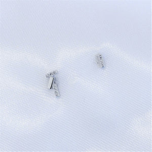 Aretes Plateados Mixtos Plata .925