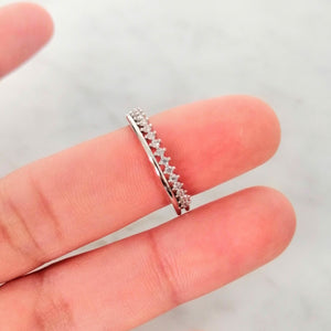 Anillo Chapa de Oro 14K Ajustable Doble