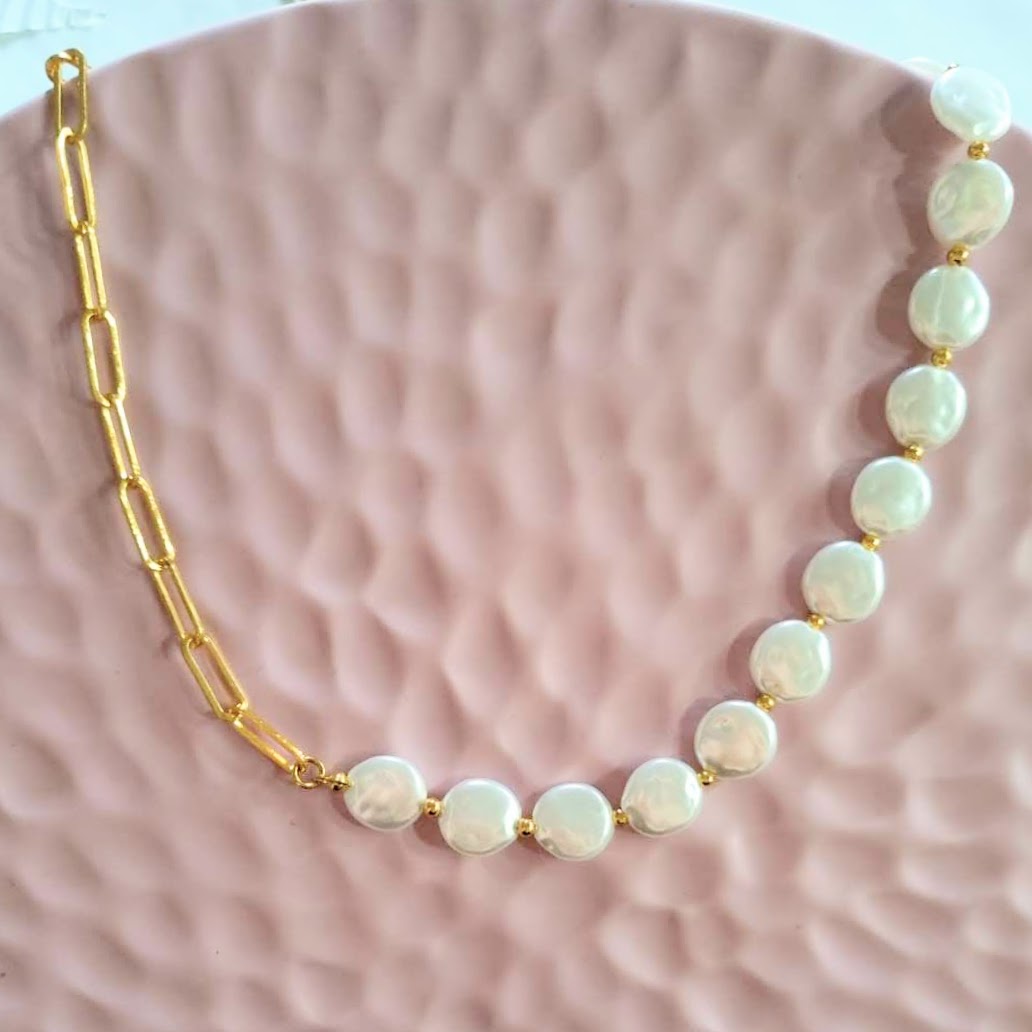 Collar Dorado Acero