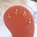Piercing Dorado Acero Inoxidable
