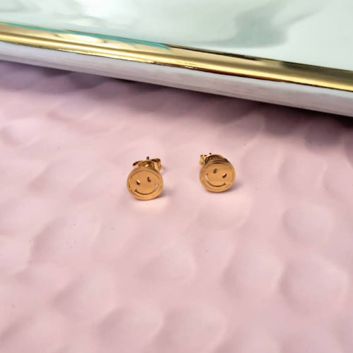 Aretes Acero Inoxidable Happy