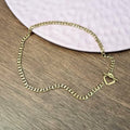 Collar Acero Inoxidable Broche Cuadrado